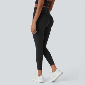 SoCinched High Waisted Scrunch Butt Tummy Control Pocket Shaping leggings